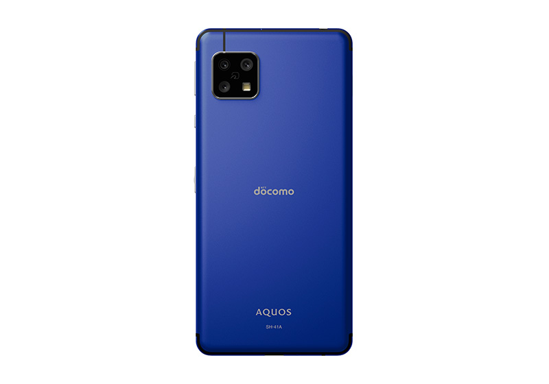 AQUOS sense4 SH-41A ブルー 背面外観