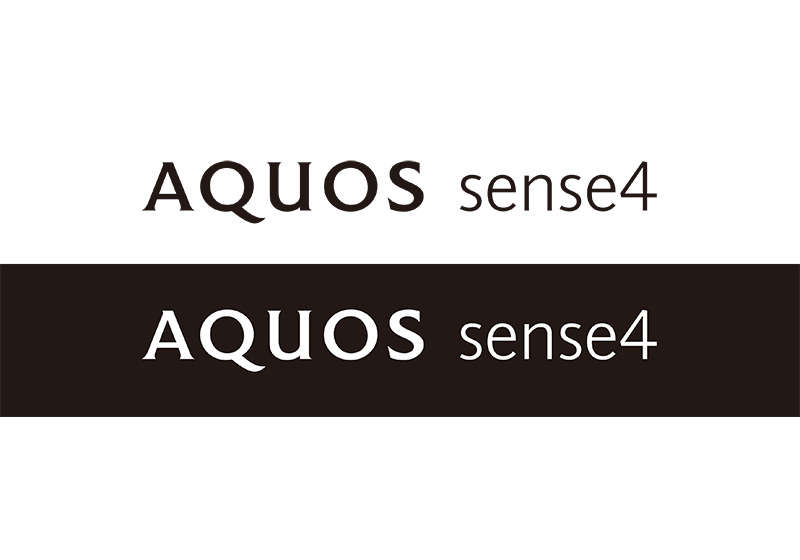 AQUOS sense4 SH-41A ロゴ