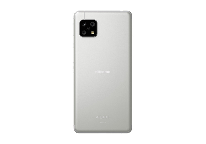 AQUOS sense4 SH-41A シルバー 背面外観