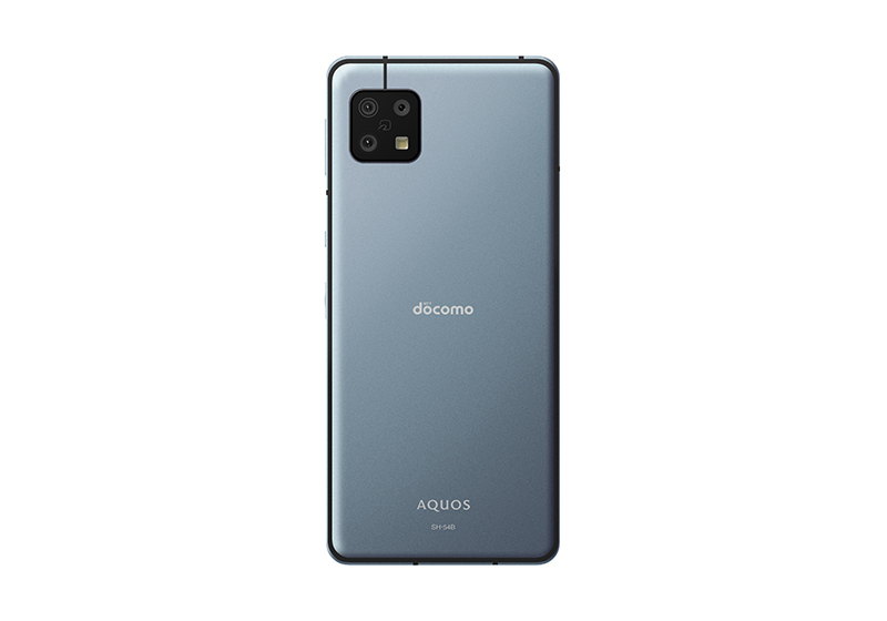 AQUOS sense6 SH-54B メタリック 背面外観