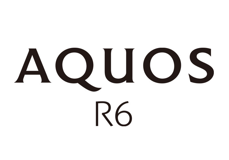 AQUOS R6 ロゴ