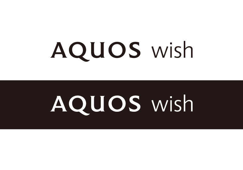AQUOS wish ロゴ