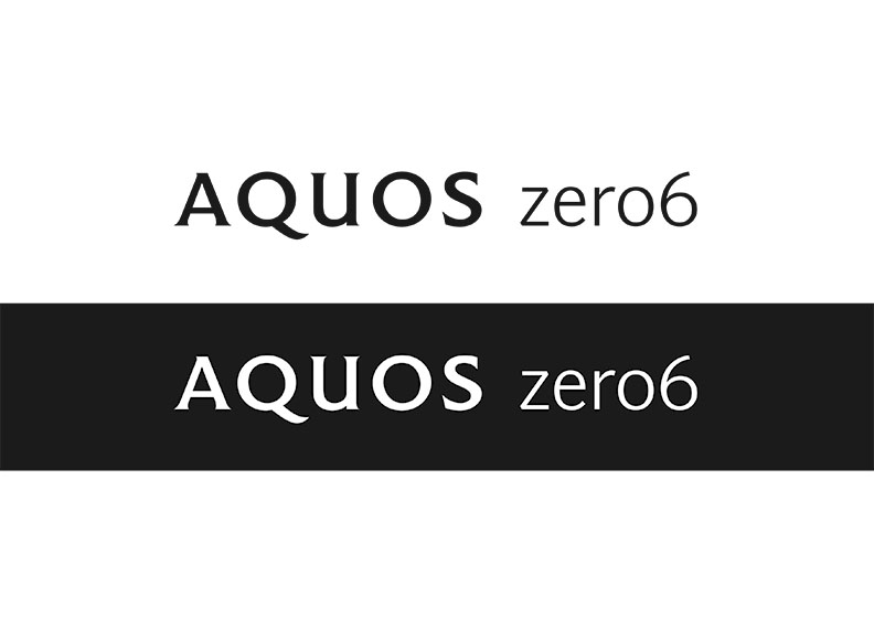 AQUOS zero6 ロゴ