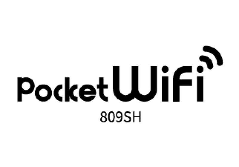 Pocket WiFi 809SH ロゴ