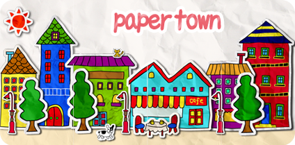 paper town 3Dライブ壁紙
