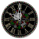 Xmas ornament clock