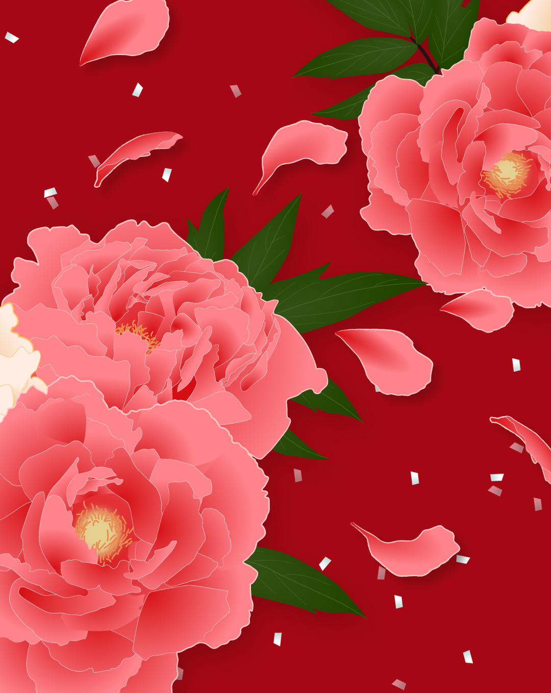 牡丹の花 ウェルカムシート ダウンロード シャープ スマートフォン公式サイト Shshow